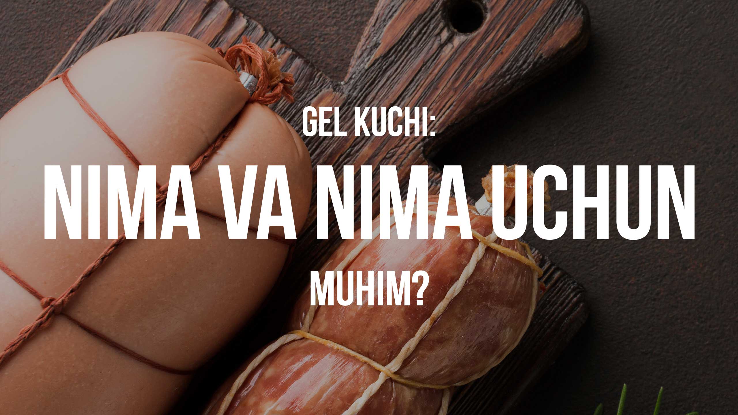 Gel kuchi: nima va nima uchun muhim?